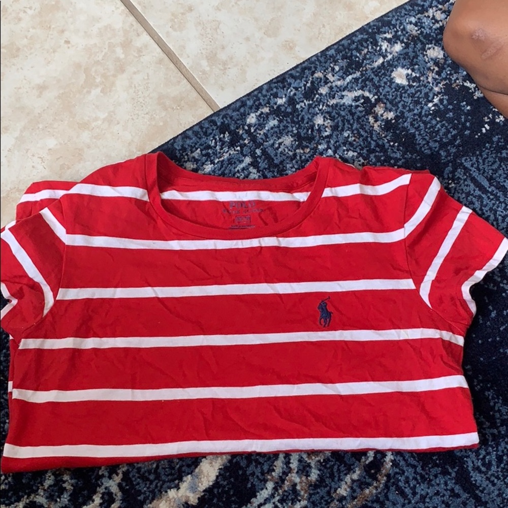 a polo shirt